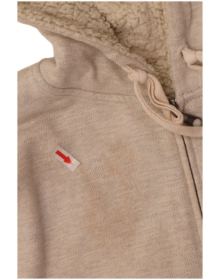 BILLABONG Γυναικείο πουλόβερ με φερμουάρ UK 8 Small Grey Colourblock