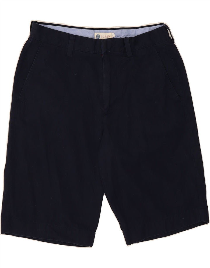 J. CREW Womens Chino Shorts W29 Medium  Navy Blue Cotton Vintage J. Crew and Second-Hand J. Crew from Messina Hembry 