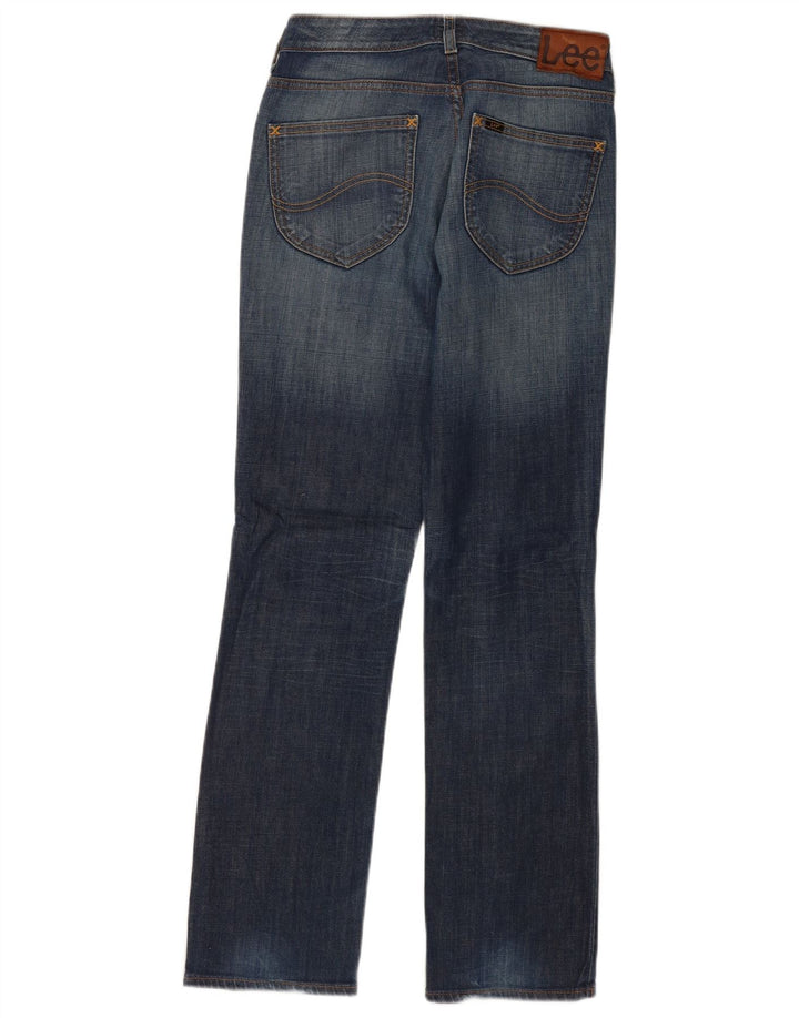 Lee Mens Marion Straight Jeans W30 L31 Blue Cotton