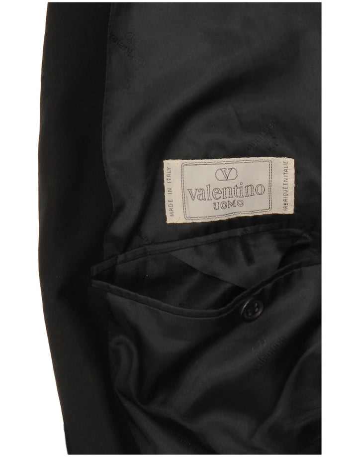 Valentino Ανδρικό σακάκι σακάκι με 2 κουμπιά UK 38 Medium Black