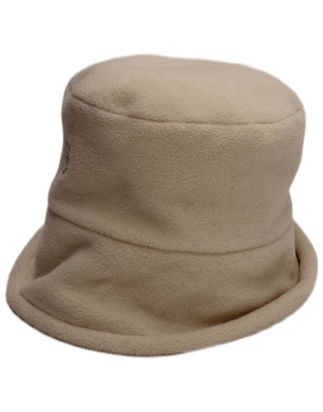 CONTE OF FLORENCE Womens Fleece Bucket Hat One Size Off White Classic