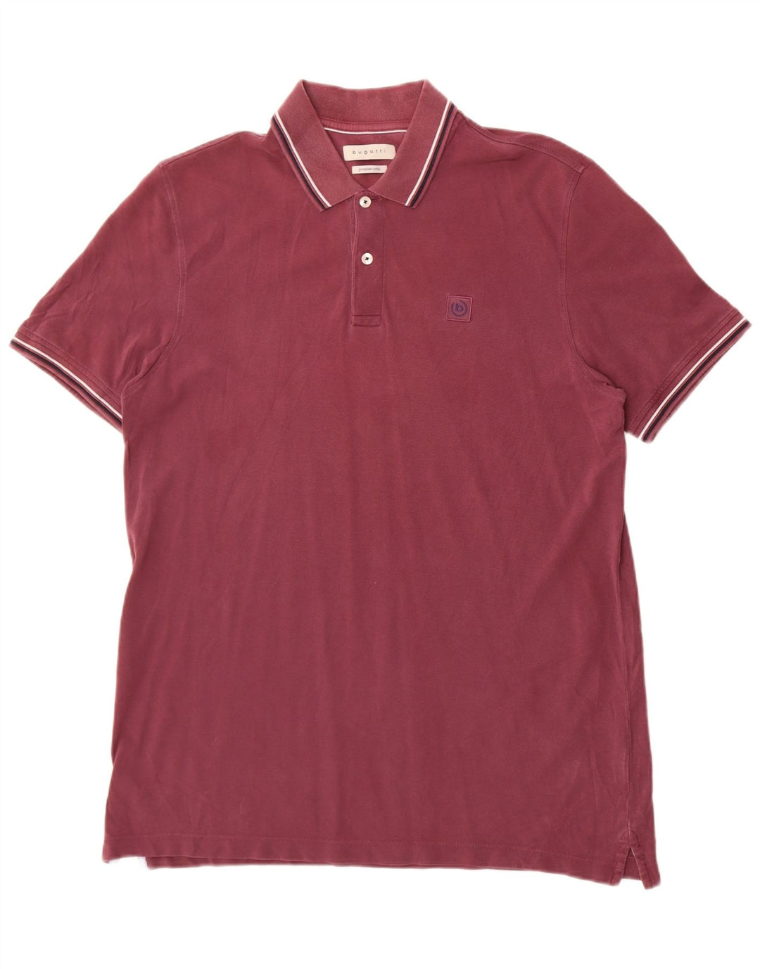 Bugatti Ανδρικό Πόλο Μπλουζάκι XL Maroon