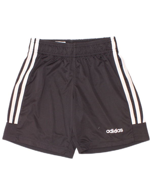 Adidas Boys Sport σορτς 9-10 ετών μαύρο πολυεστέρα