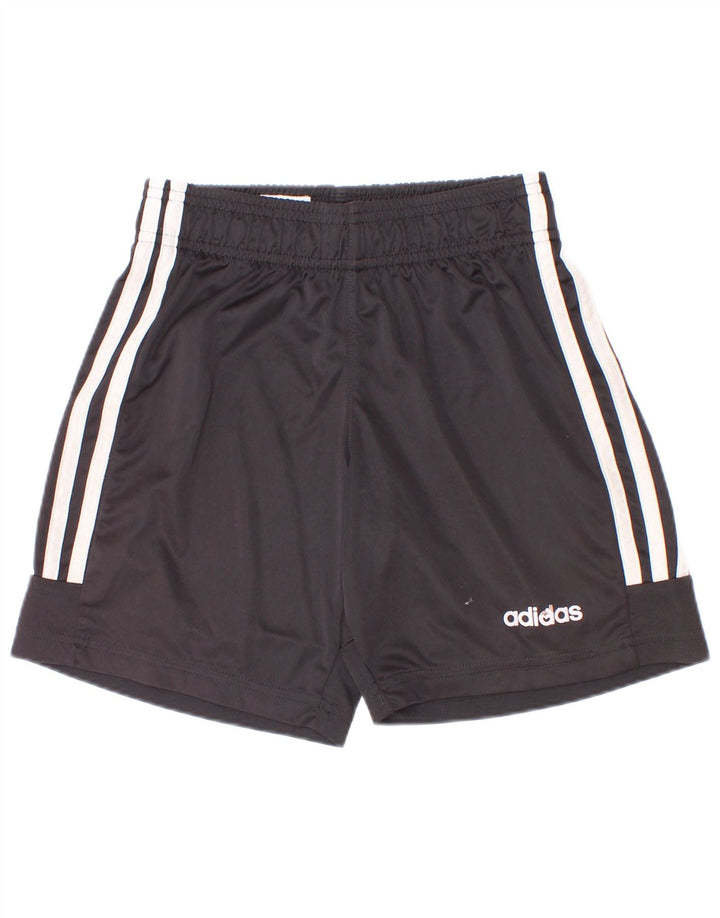 Adidas Boys Sport σορτς 9-10 ετών μαύρο πολυεστέρα