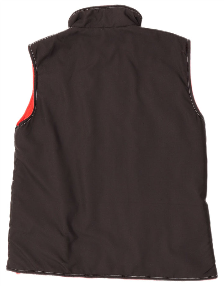 Lotto Mens Reversible Gilet UK 36 Small Black Polyester