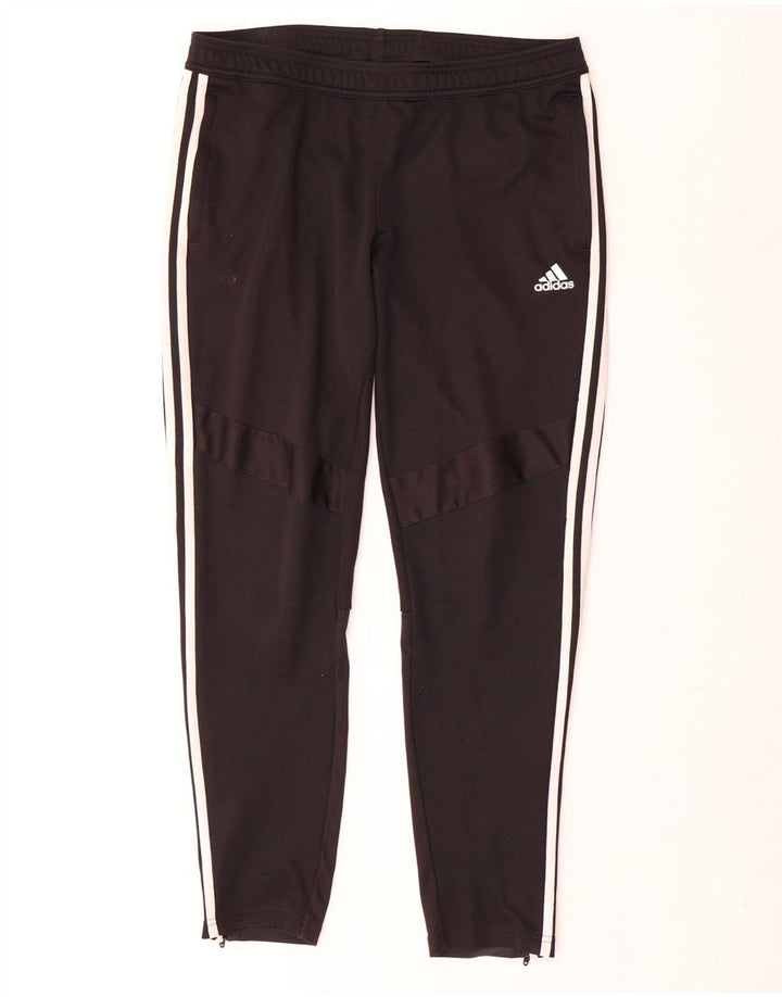 Γυναικεία αθλητική φόρμα Adidas Climacool Παντελόνι UK 16/18 μεγάλο μαύρο πολυεστέρα