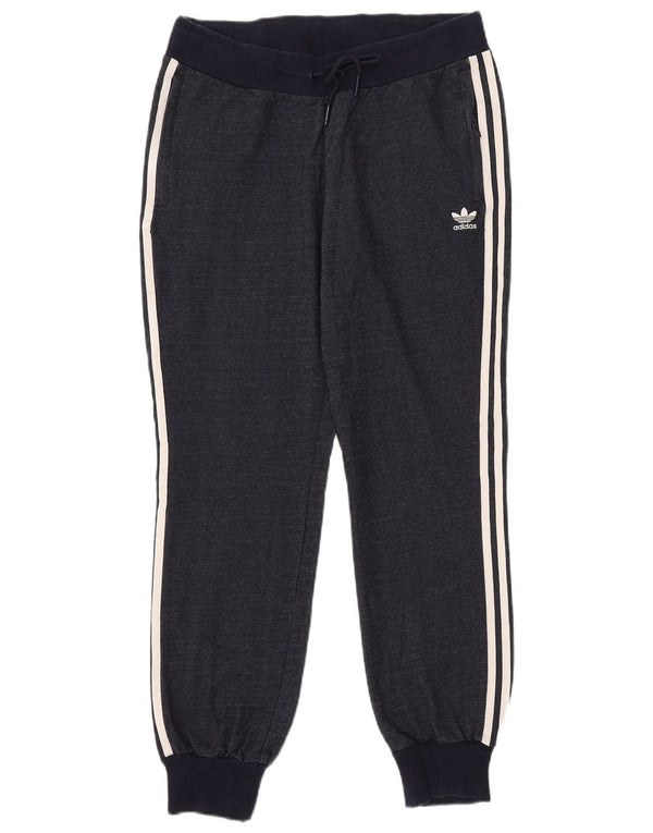 Γυναικεία αθλητική φόρμα Adidas Παντελόνι Joggers UK 14 Large Navy Blue από βαμβάκι