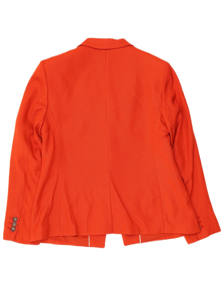 Banana Republic Γυναικείο μπουφάν μπλέιζερ με 1 κουμπιά UK 10 Small Orange