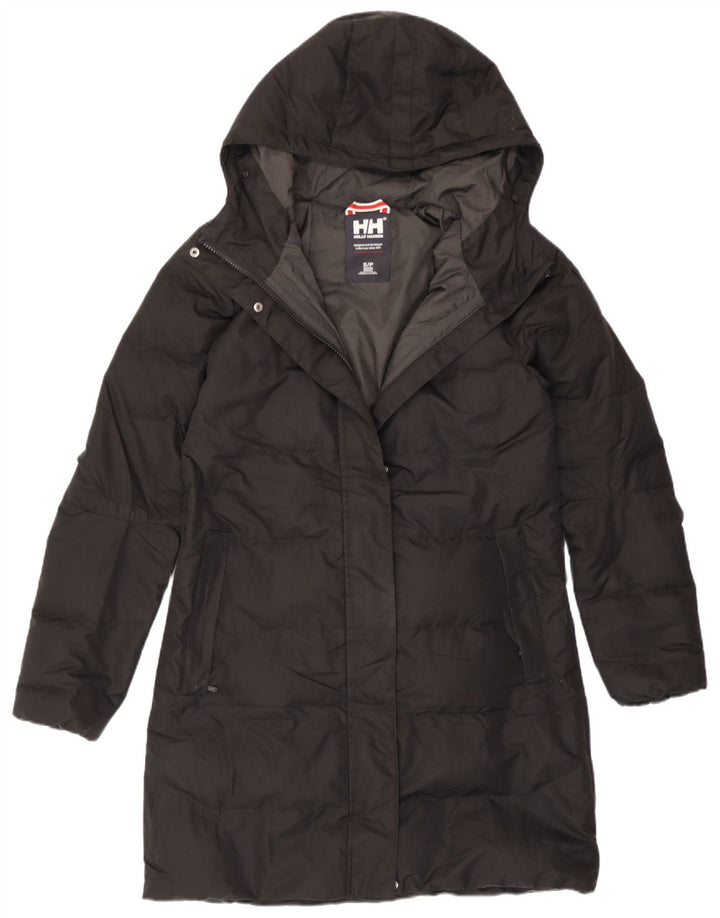 Helly Hansen Γυναικείο παλτό με κουκούλα UK 10 Small Black Polyester