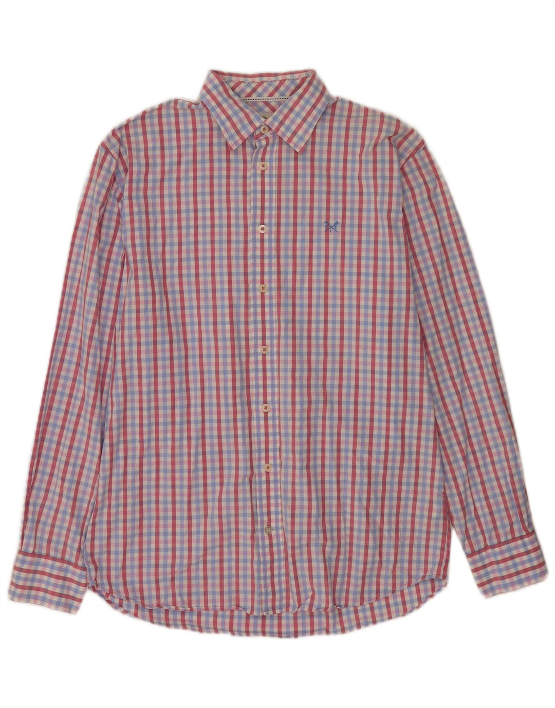Crew Clothing Ανδρικό πουκάμισο Classic Fit Μεσαίο πολύχρωμο βαμβακερό Gingham