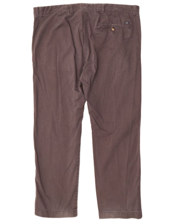Marks & Spencer Ανδρικό ίσιο παντελόνι Chino W40 L29 Γκρι βαμβακερό