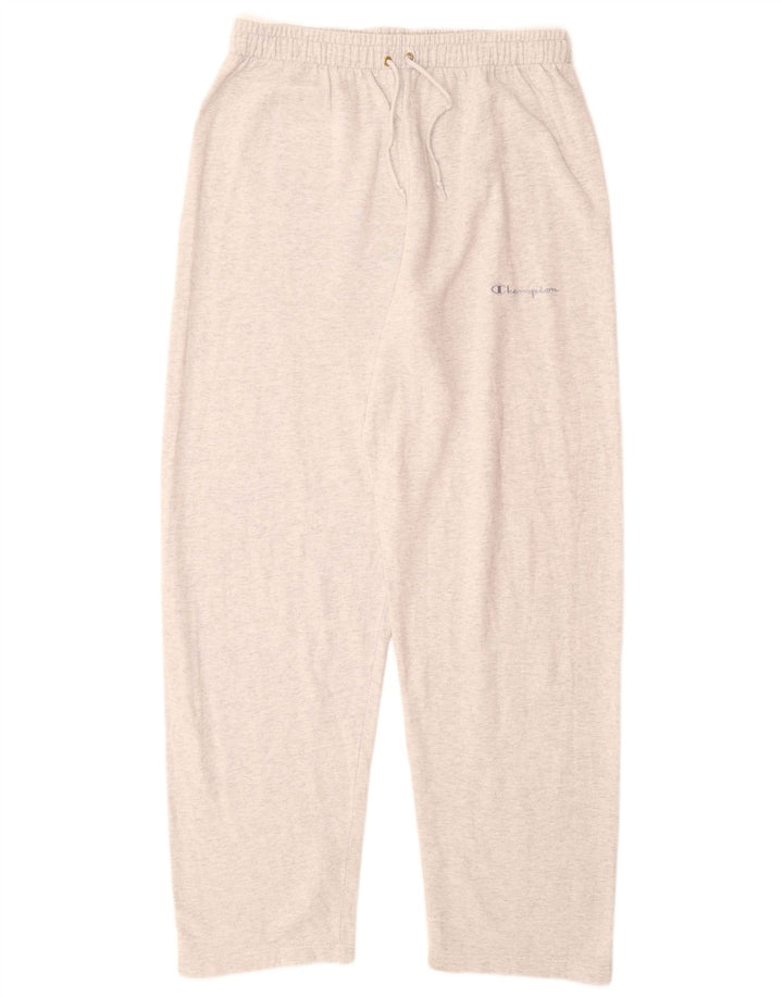 CHAMPION Mens Tracksuit Trousers XL  Grey Cotton