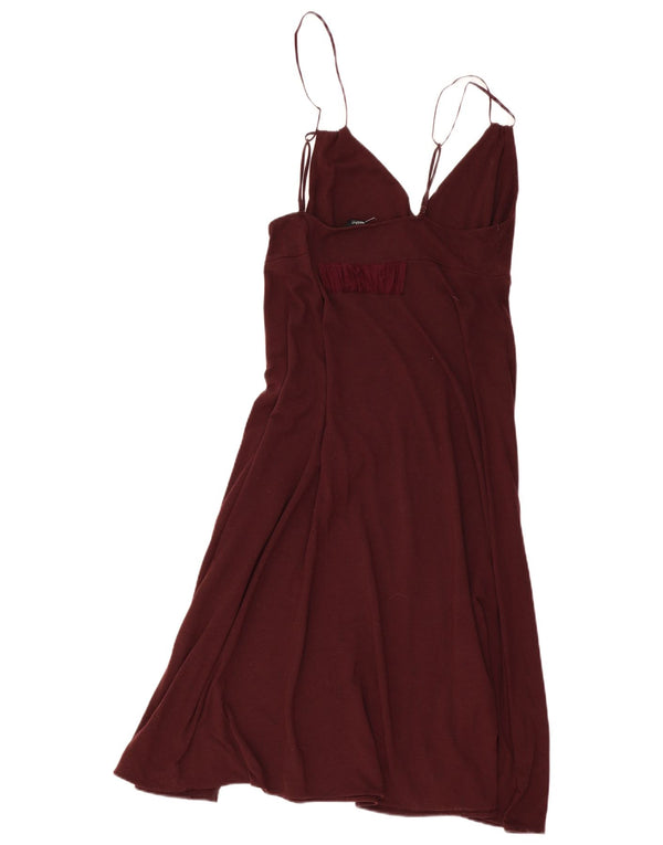Mossimo Γυναικείο Sundress UK 14 Large Burgundy Classic