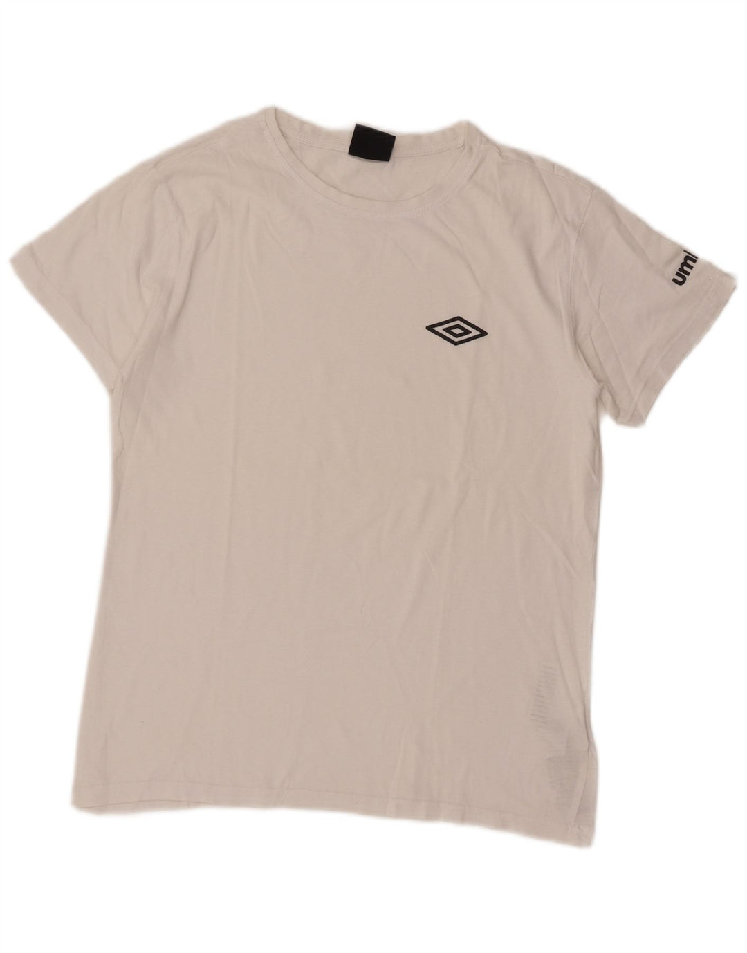 Ανδρικό T-Shirt Umbro Τοπ μεσαίο λευκό βαμβακερό