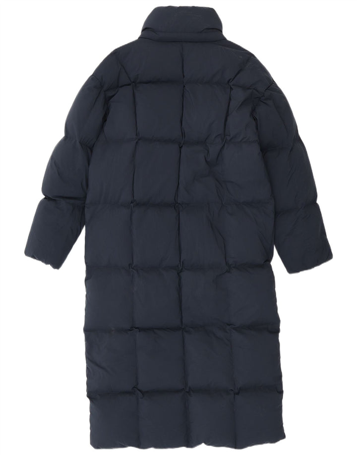 Tommy Hilfiger γυναικείο υπερμεγέθη παλτό UK 10 Small Navy Blue Polyester