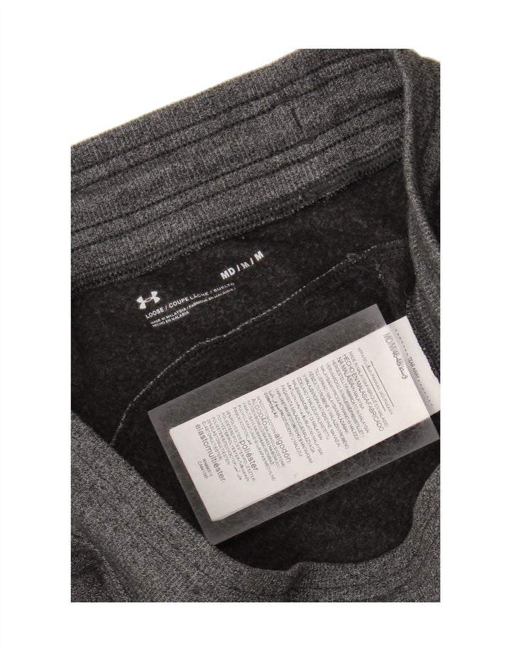 UNDER ARMOUR Womens Graphic Full Tracksuit UK 14 Medium Grey Colourblock Vintage Under Armour and Second-Hand Under Armour from Messina Hembry 