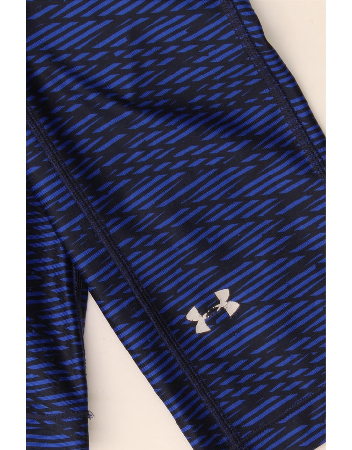 Γυναικείο κολάν Κάπρι UNDER Armour UK 14 Medium Navy Blue Geometric