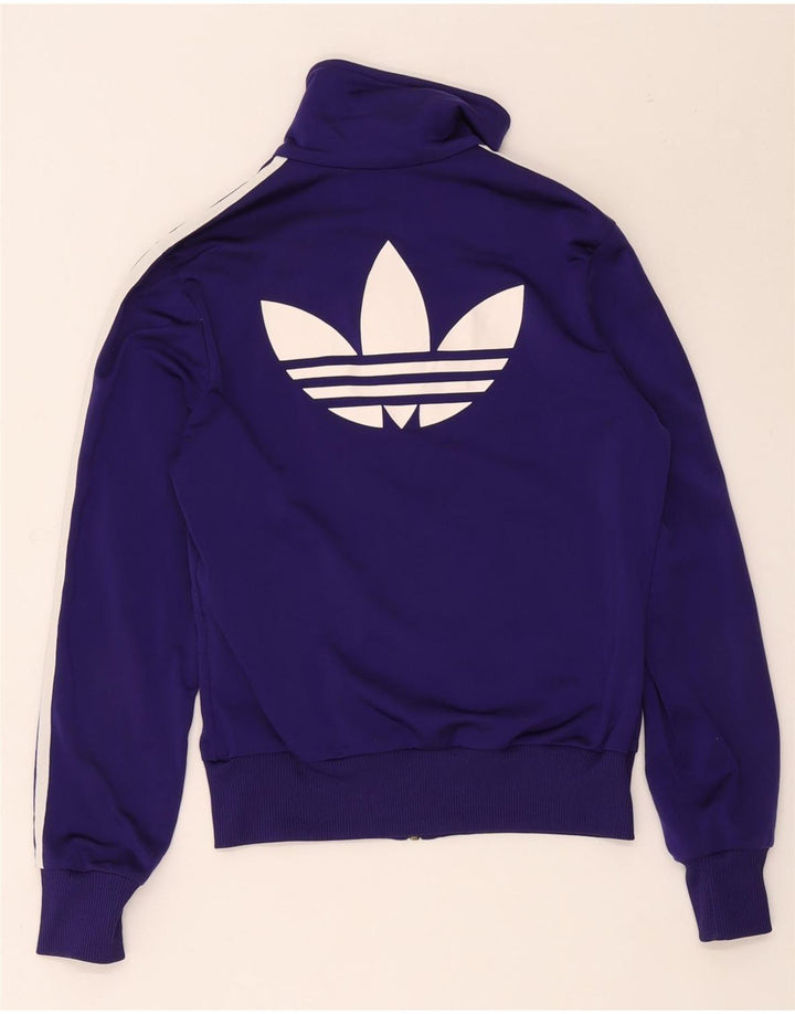 Γυναικεία αθλητική φόρμα γραφικών Adidas Top Jacket EU 38 Medium Purple Polyester