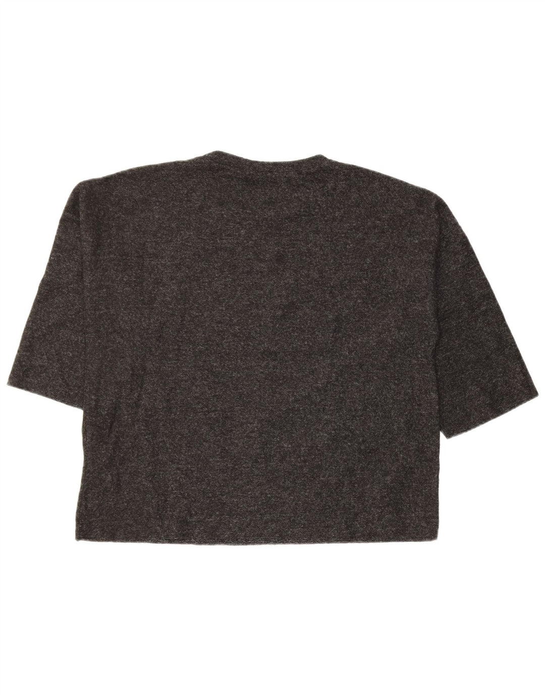 Γυναικείο μπλουζάκι Zara Loose Fit Top 14 μεσαίου γκρι πολυεστέρα