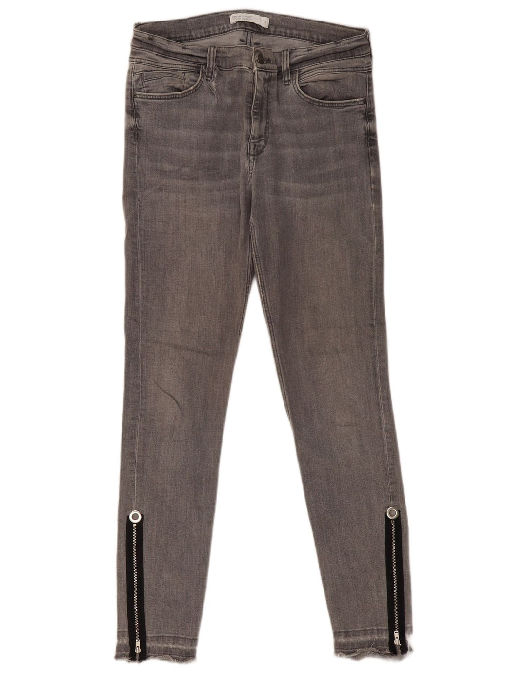 ZARA Γυναικείο Skinny Jeans EU 38 Small W28 L29 Γκρι