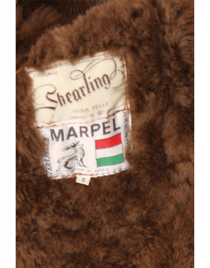Ανδρικό μπουφάν Marpel Shearling UK 36 Small Brown Shearling
