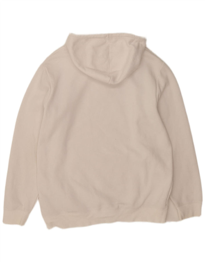 Fila Ανδρικό Hoodie Jumper Μεγάλο λευκό βαμβακερό