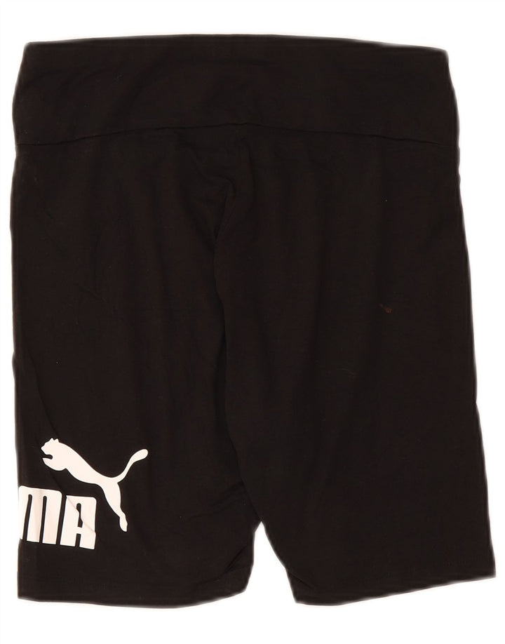 Γυναικείο γραφικό αθλητικό σορτς Puma UK 12 μεσαίο μαύρο