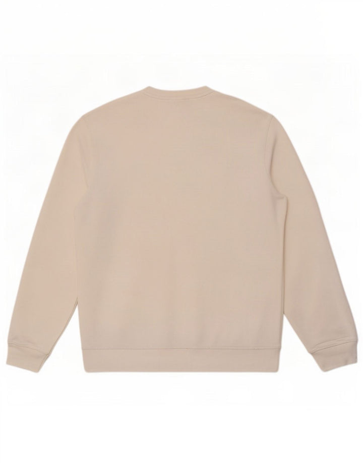 Ανδρικό γραφικό φούτερ Barbour Jumper Μεσαίο λευκό βαμβακερό