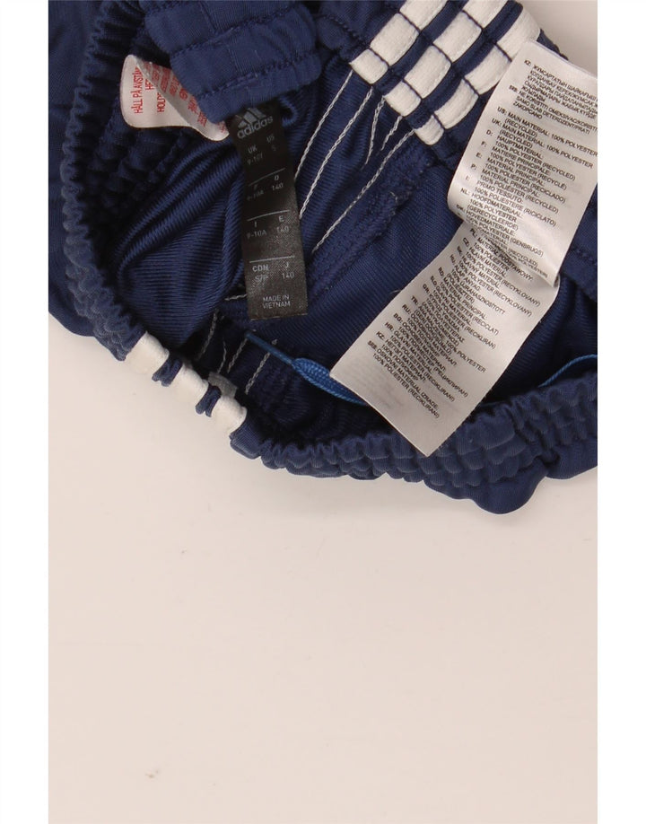 Adidas Boys αθλητική φόρμα παντελόνι Joggers 9-10 ετών Navy Blue Polyester