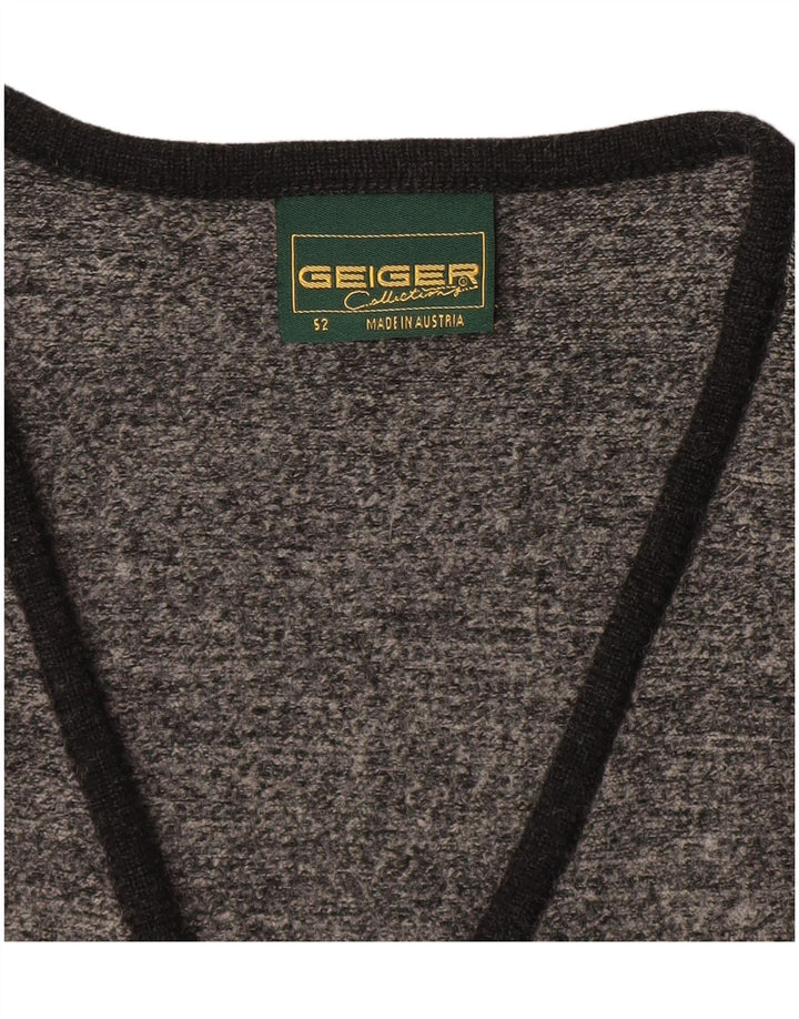 Ανδρικό Αμάνικο Ζακέτα Geiger IT 52 Large Grey