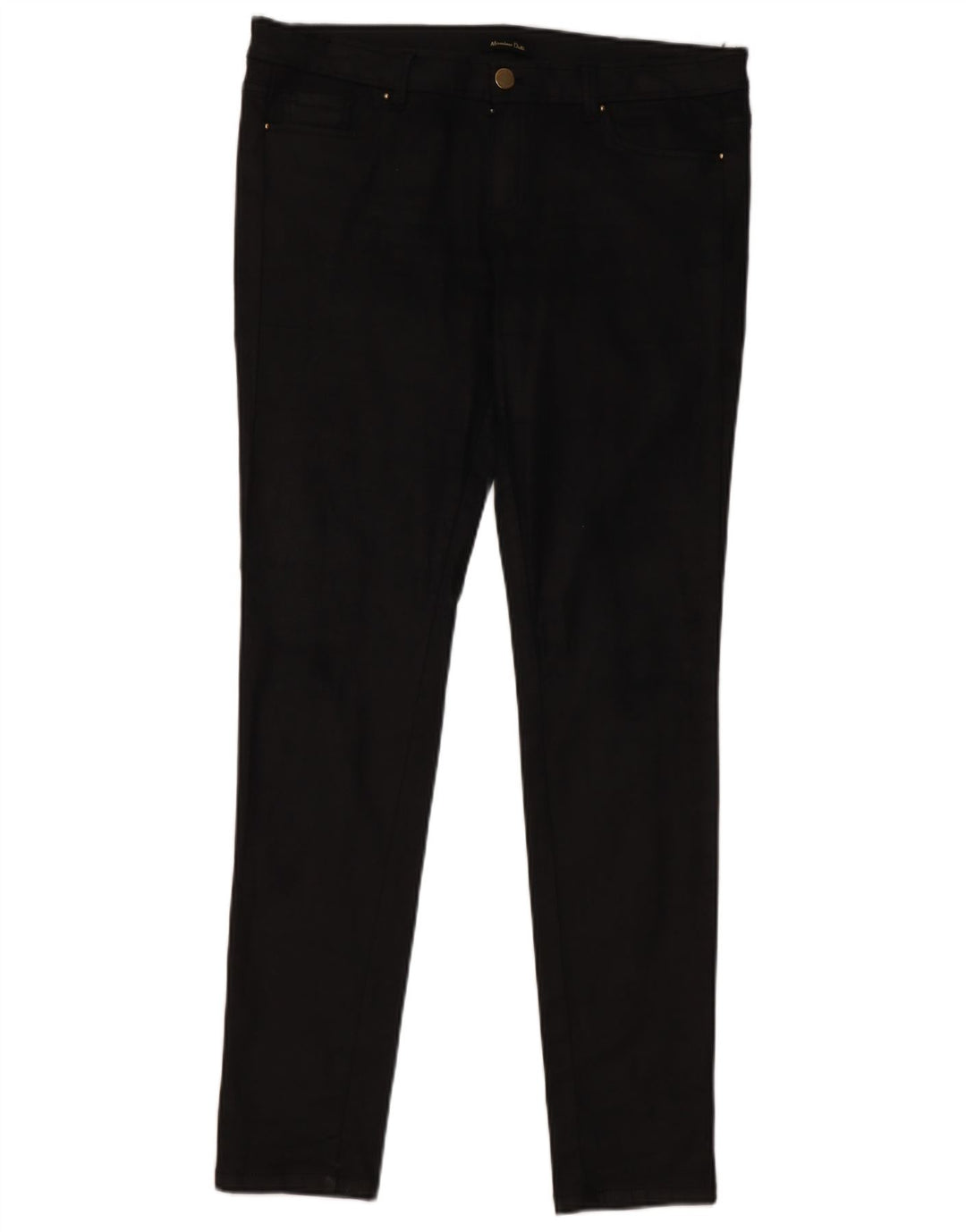 Massimo Dutti Γυναικείο Skinny Παντελόνι EU 42 Large W32 L30 Μαύρο