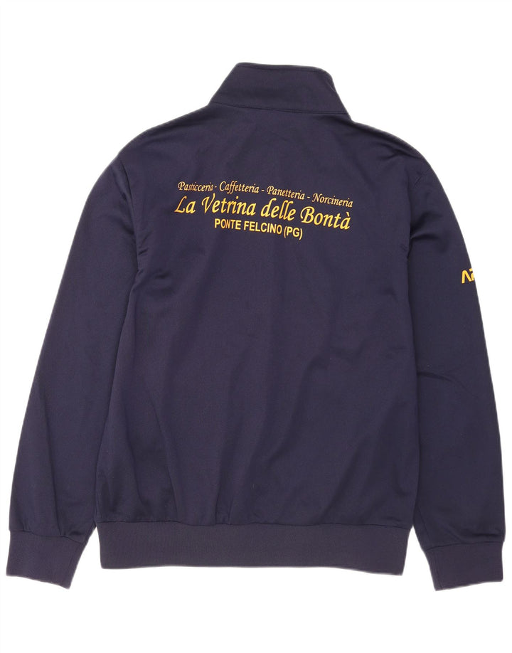 ASICS Ανδρική φόρμα αθλητικής φόρμας γραφικών Top Jacket Μεγάλο μπλε μπλε χρώματος