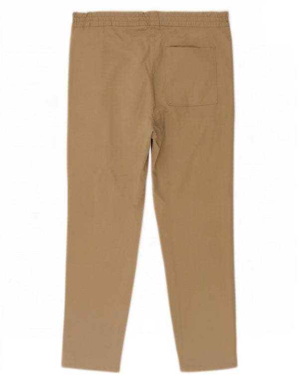 Cos Γυναικείο Slim Παντελόνι Chino Medium W30 L27 Μπεζ βαμβακερό