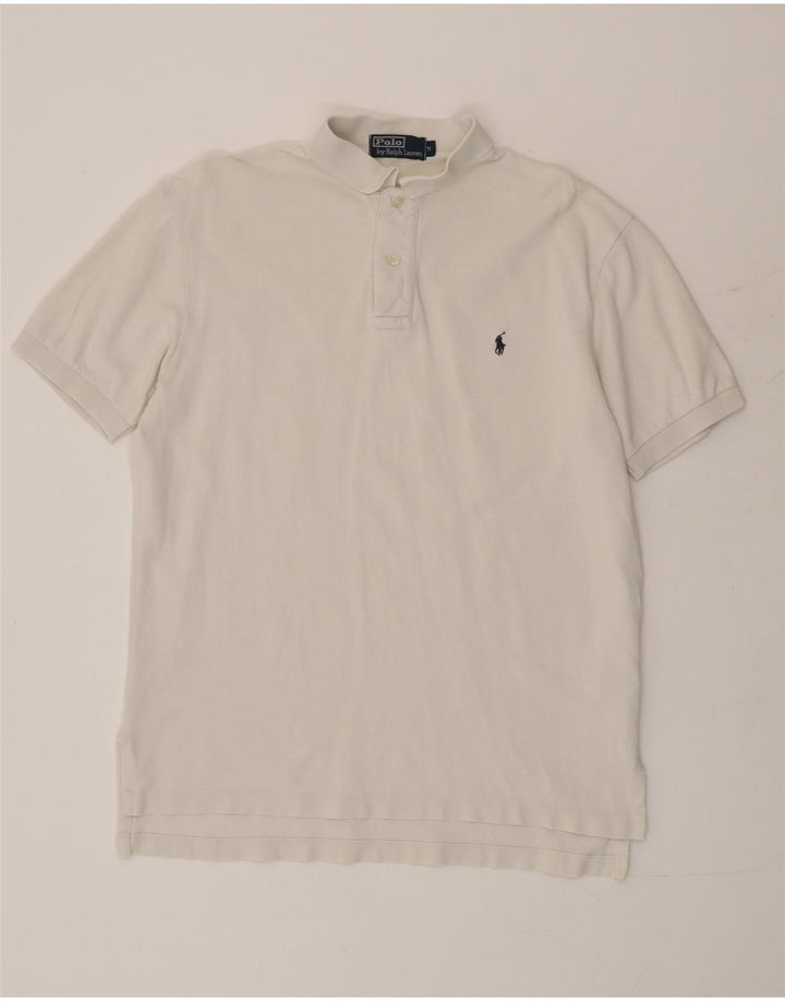 Ανδρικό πουκάμισο Polo Ralph Lauren, μεσαίο λευκό βαμβακερό