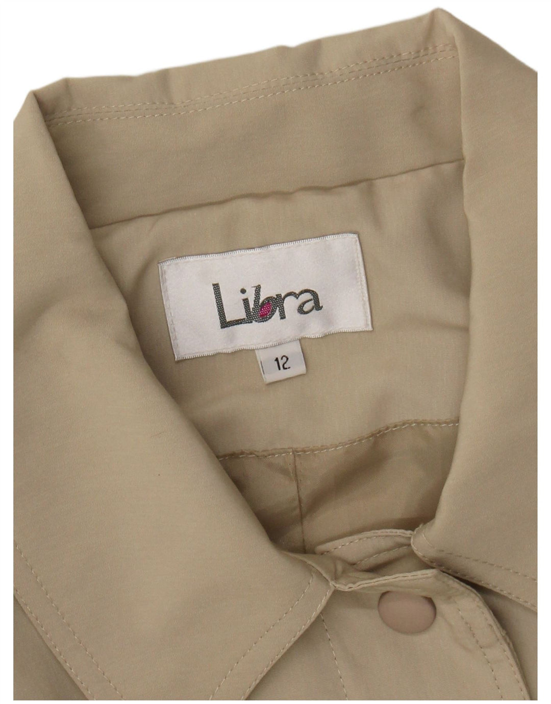 Libra Γυναικείο Παλτό US 12 Large Beige Polyester