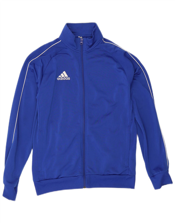 Τοπ μπουφάν Adidas Boys Tracksuit 13-14 Years Blue Polyester