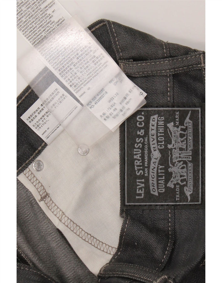 Ανδρικό τζιν LEVI'S ίσιο W32 L32 Γκρι βαμβακερό