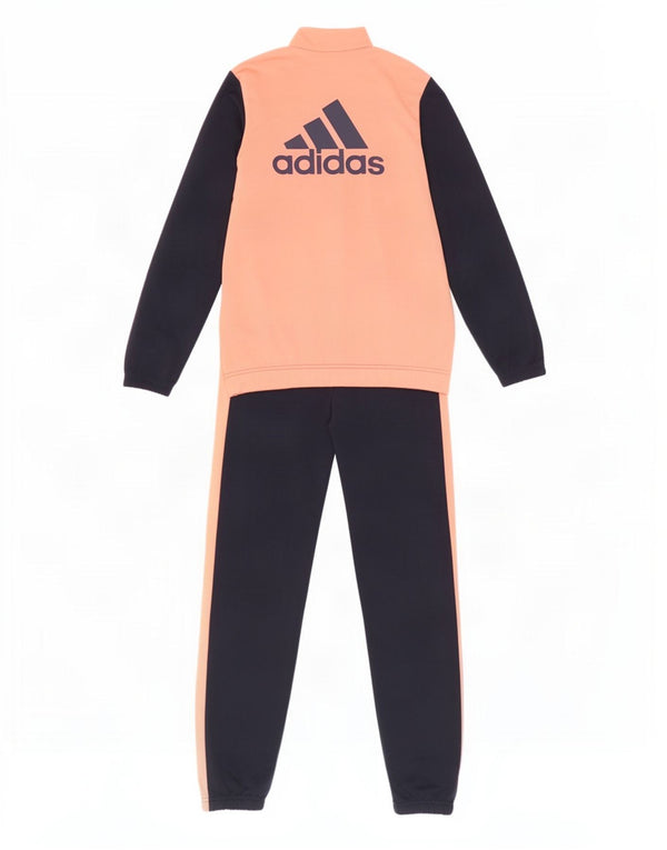 Adidas Girls Graphic Full αθλητική φόρμα 14-15 ετών Navy Blue Colorblock