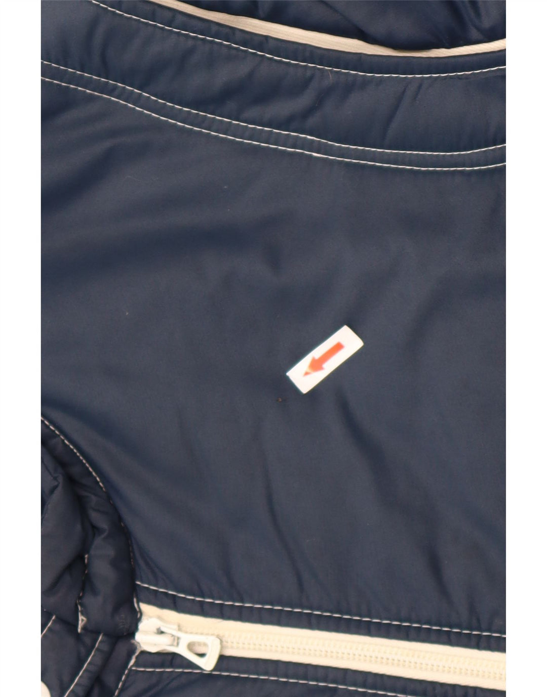 Vintage Ανδρικό μπουφάν Bomber IT 52 XL Navy Blue Colourblock