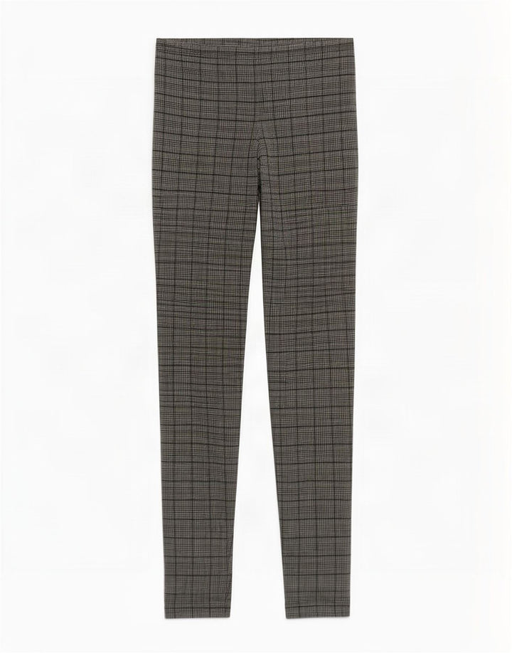 Zara Γυναικεία Κολάν UK 14 Medium Black Houndstooth