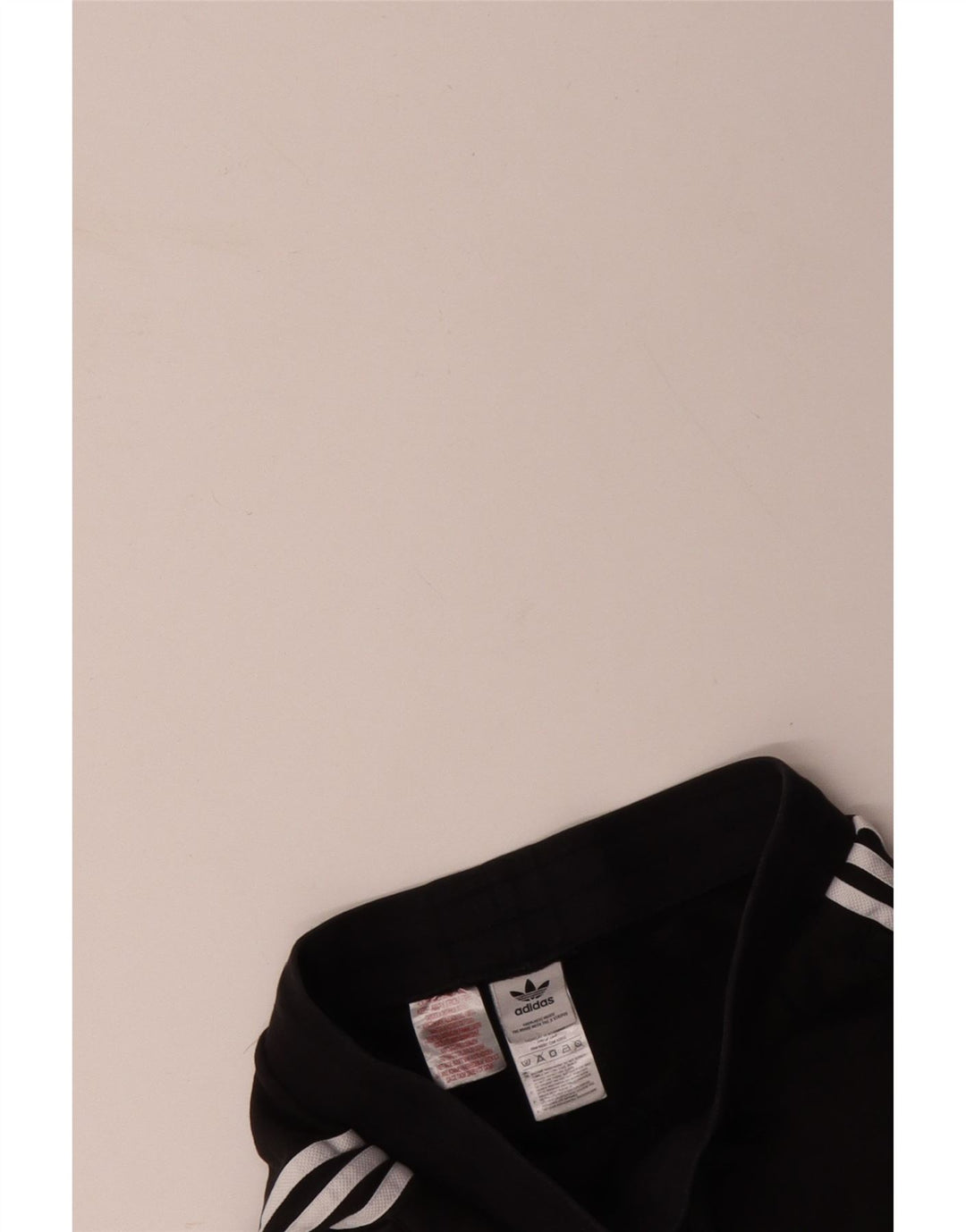 Γυναικεία αθλητική φόρμα ADIDAS Παντελόνι Joggers UK 12 μεσαίο μαύρο βαμβακερό