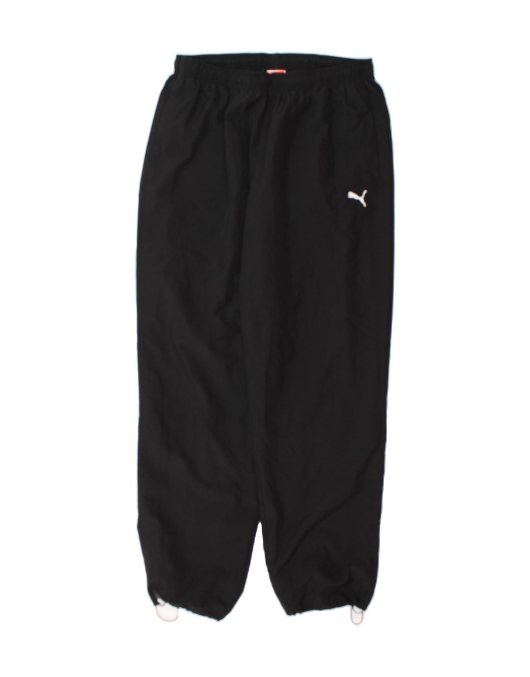 PUMA Mens Graphic Tracksuit Trousers Joggers Large  Black Polyester Vintage Puma and Second-Hand Puma from Messina Hembry 