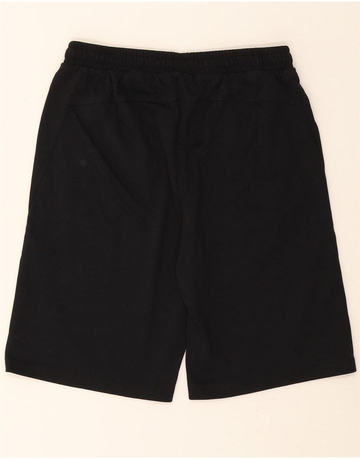 ERIMA Mens Sport Shorts Medium  Black Cotton Vintage Erima and Second-Hand Erima from Messina Hembry 