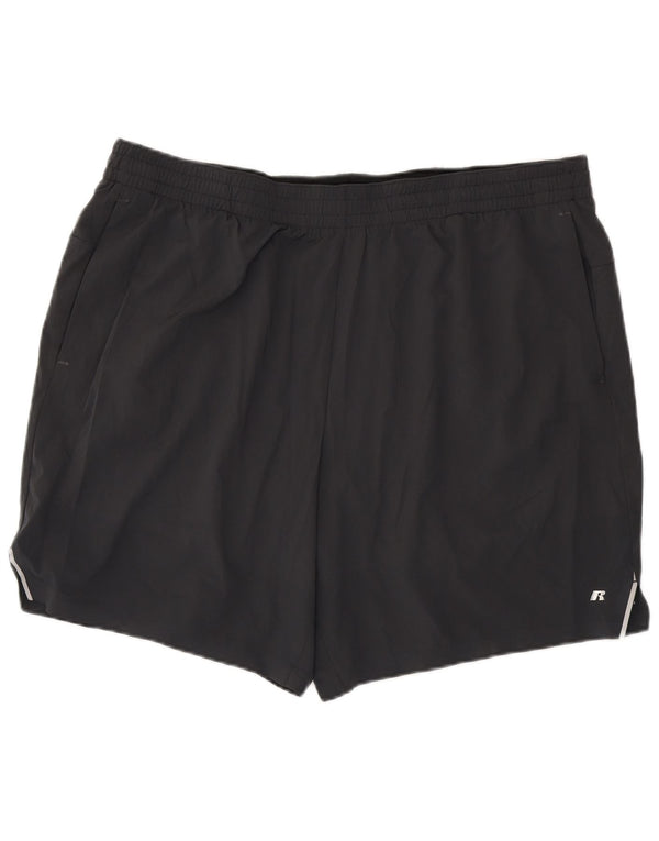 Russell Athletic Ανδρικό αθλητικό σορτς Dri-Power 2XL γκρι πολυεστέρα
