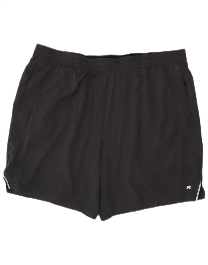 Russell Athletic Ανδρικό αθλητικό σορτς Dri-Power 2XL γκρι πολυεστέρα