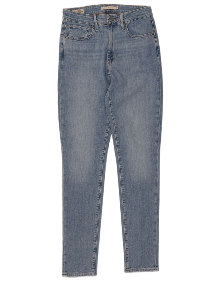 LEVI'S Γυναικείο 721 Ψηλό Skinny Jeans W29 L30 Μπλε βαμβακερό