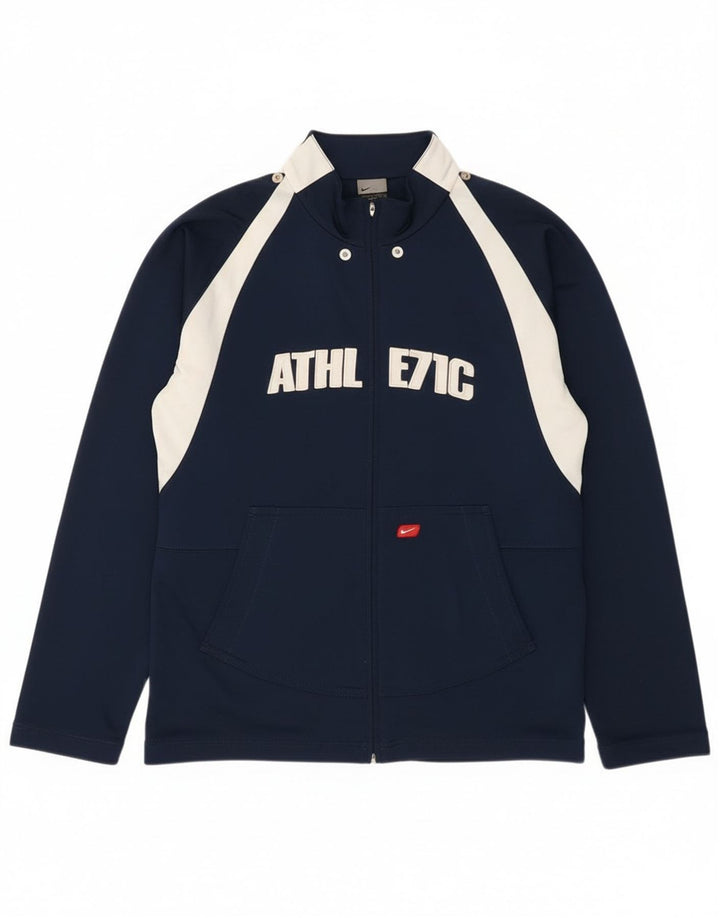 Μπουφάν Nike Boys Graphic αθλητική φόρμα 13-14 ετών XL Navy Blue Colorblock