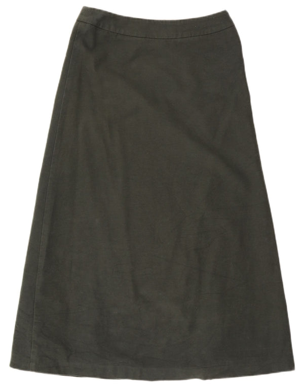 Boden Γυναικεία Ψηλόμεση Φούστα UK 10 Small W26 Πράσινη Βαμβακερή