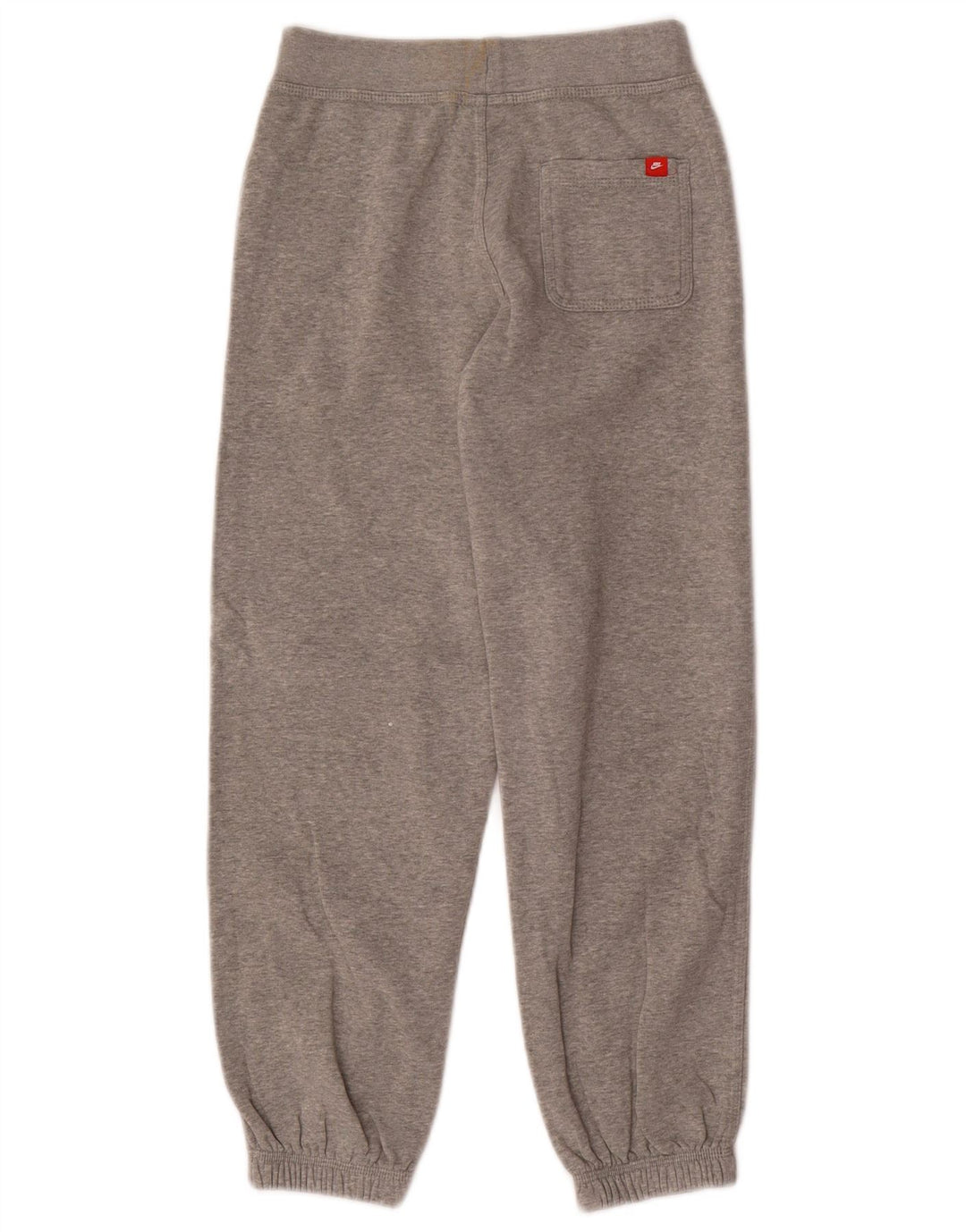 NIKE Boys Tracksuit Trousers Joggers 10-11 Years Medium Grey Cotton