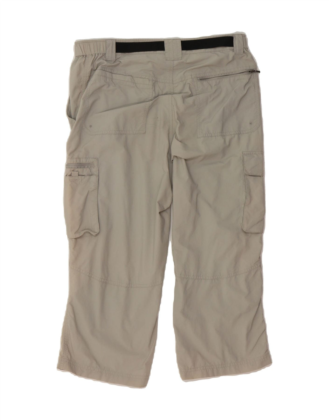 MC KINLEY Womens Capri Trousers W33 L22 Grey Polyamide Vintage MC Kinley and Second-Hand MC Kinley from Messina Hembry 